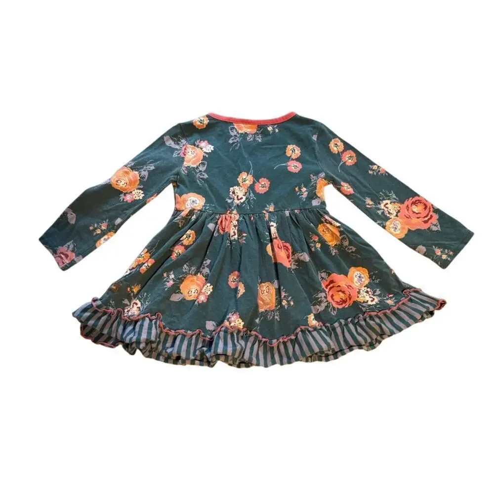 Matilda Jane Blue Floral Dress Girls 2